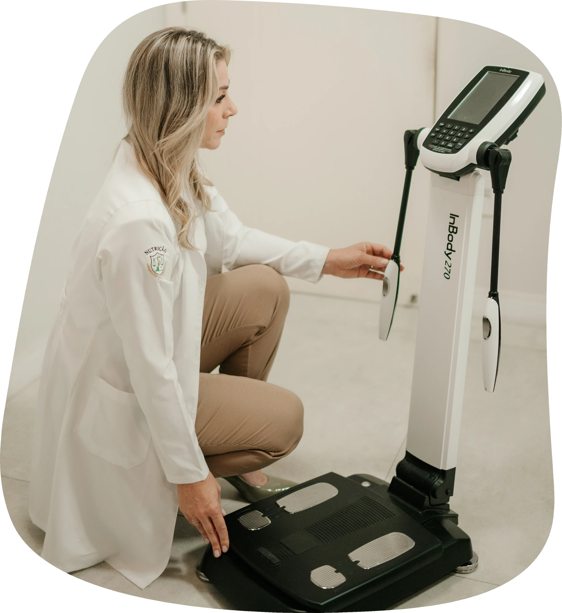 Exame de bioimpedância tetrapolar Maceió